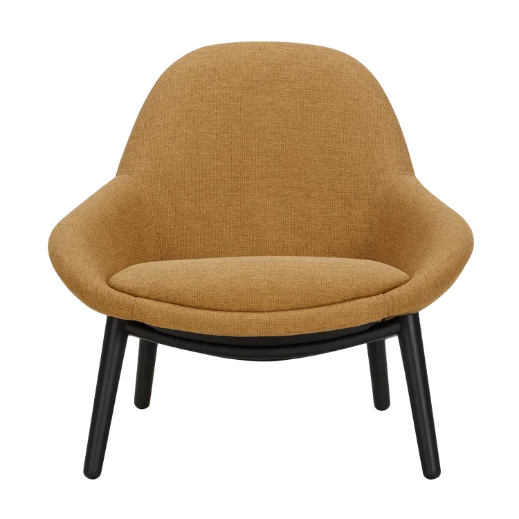 The Perrie Chair - Basket Texture English Mustard